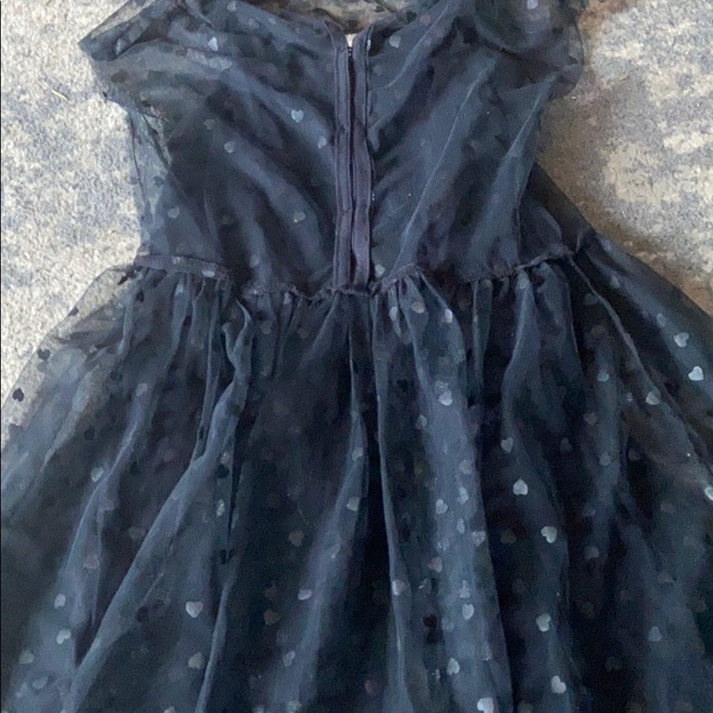 Black double dress . Sleevless